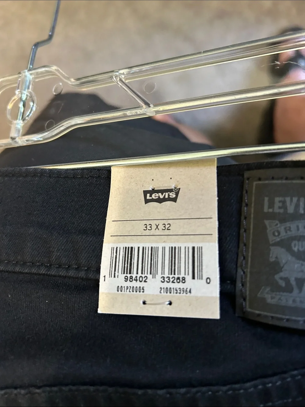 Levi's Black Wide-Leg Women's Jeans - Picture 6 of 6